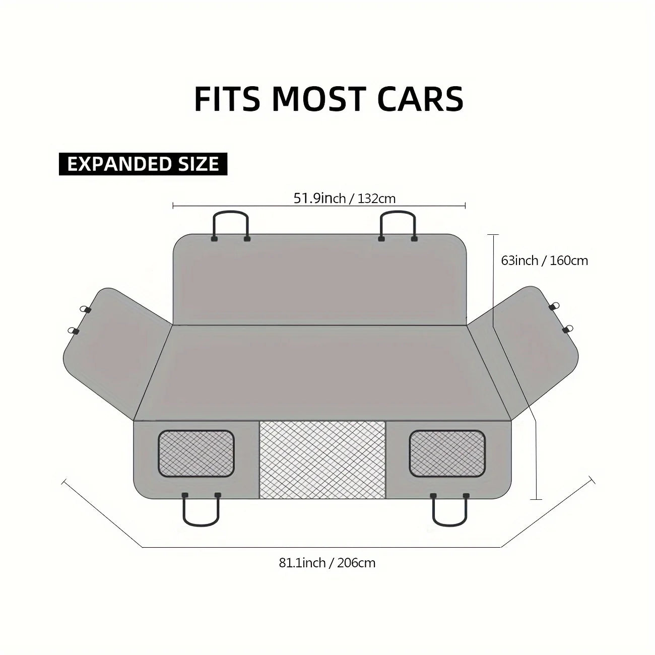 Car Mate™ - Hard Bottom Dog Seat Protector