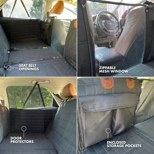 Car Mate™ - Hard Bottom Dog Seat Protector
